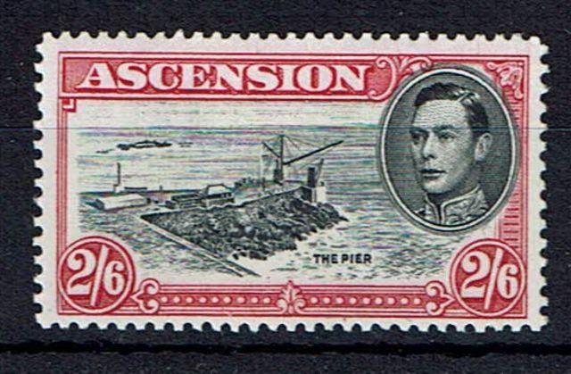 Image of Ascension SG 45cb MM British Commonwealth Stamp